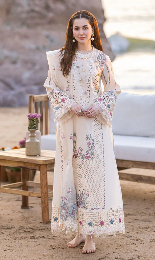 Qalamkar - SAHIL KINARE LUXURY LAWN’24 - MP005